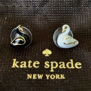 Kate Space Swan Earrings